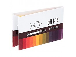 Imagen del producto Terpenic Labs tiras pH 1-14 80u