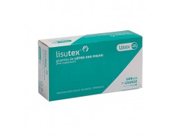 Imagen del producto Guantes latex lisutex gde 100 uds