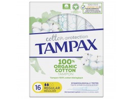 Imagen del producto Tampax tampones natural regular 16 und