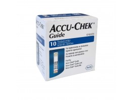 Imagen del producto Accu-check guide tiras reactivas de glucemia 10u