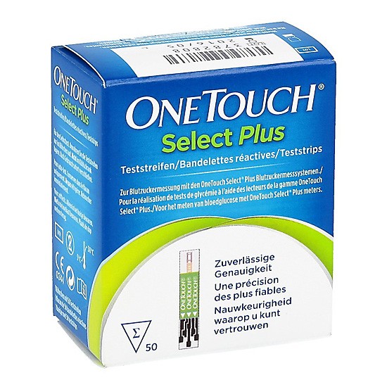 One touch select plus 50 tiras